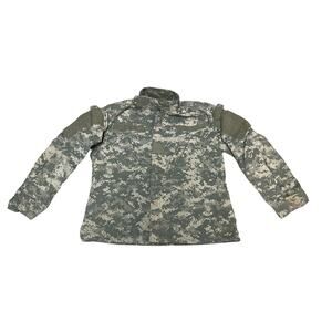 Military Jacket Men’s Small X Short Digital Camo Cold Weather Field Woodland VTG